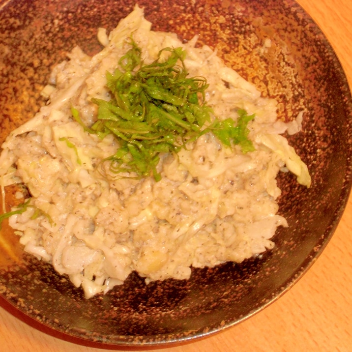 シャキシャキキャベツのマヨ豆腐ポテトサラダ